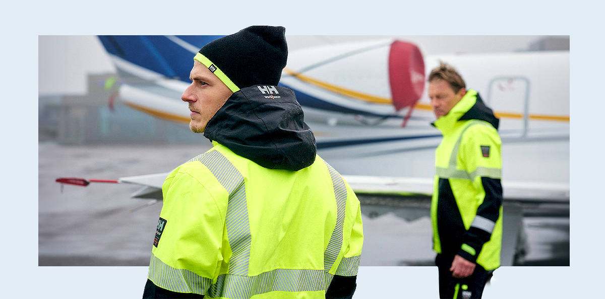 Vær varm, tørr og synlig på jobb i vinter