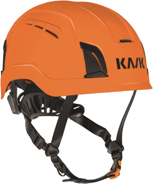 Oransje hjelm