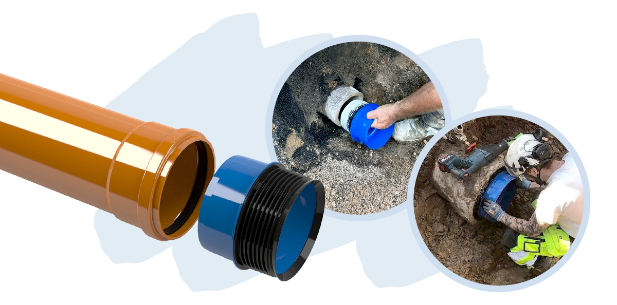 Nå kan du skjøte skjulte rør innvendig – helt uten verktøy