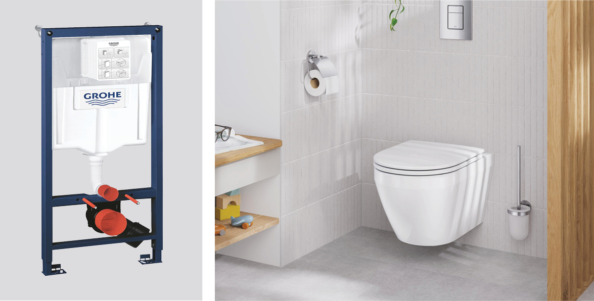 Grohe Rapid SL lekkasjeboks – sisternen som kan byttes fra front uten å rive vegg!