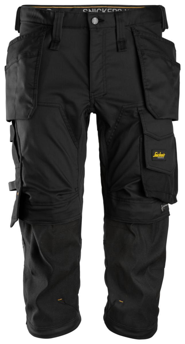 Piratbukse Snickers Workwear® 6142 AllroundWork - Piratbukse Snickers 6142 svart str 50