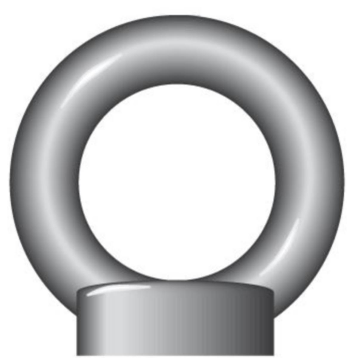 Øyemutter DIN 582 varmforzinket - Øyemutter Green Pin E-8142 John Dahle M20 WLL 1.2T galv