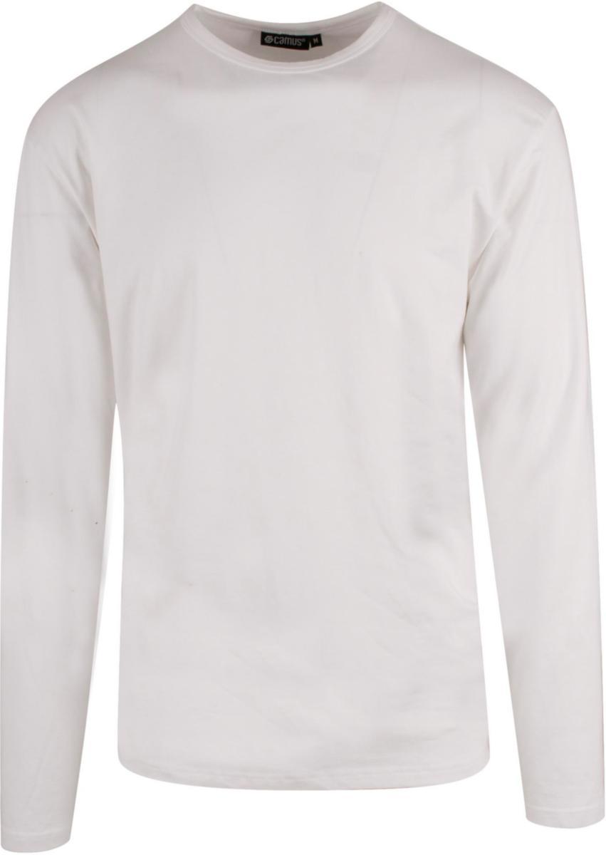 T-skjorte lang erme Camus® Chania - T-skjorte lang erme Camus Chania hvit str 3XL