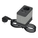Bordenhet S - 1 enkel stikkontakt med USB A og C