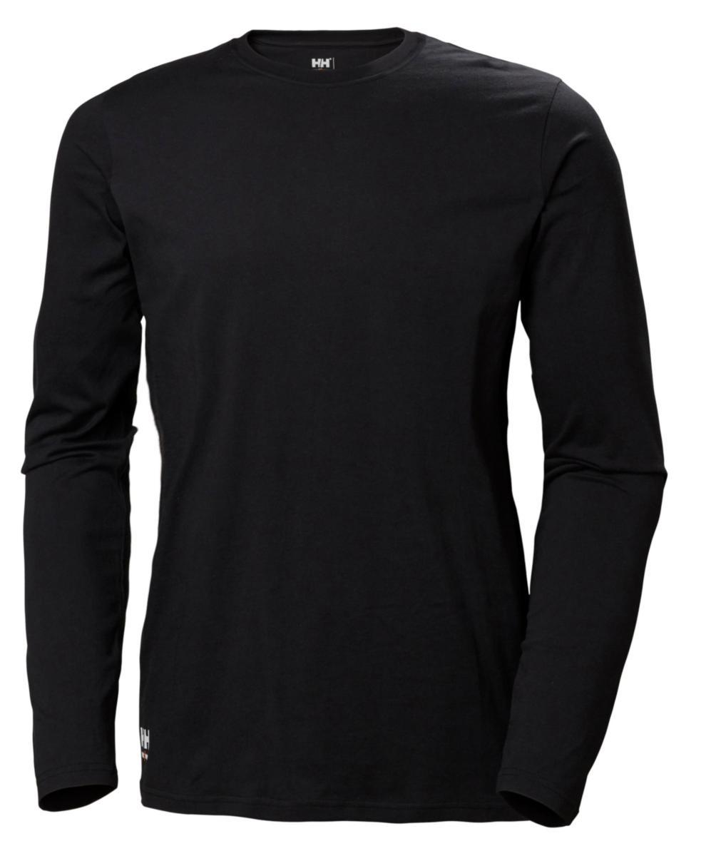 T-skjorte HH Manchester 79159 dame - T-skjorte langermet dame HH Classic svart str L