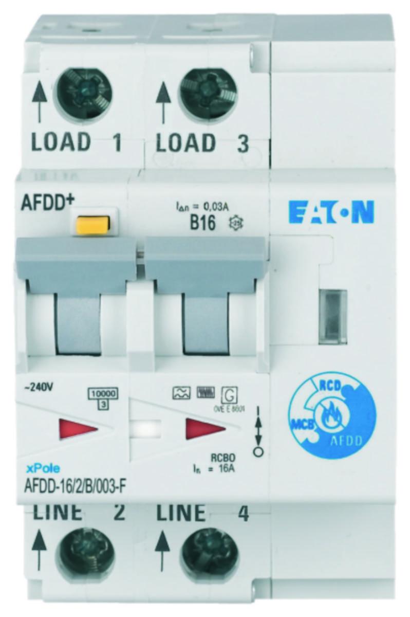 Lysbuevern AFDD Type F - Lysbuevern 16A 2p B 30mA F AFDD-16/2/B/003-F