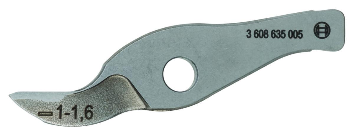 Saksekniv Bosch - Saksekniv. rett Bosch Rett-kniv til 1.6mm stål