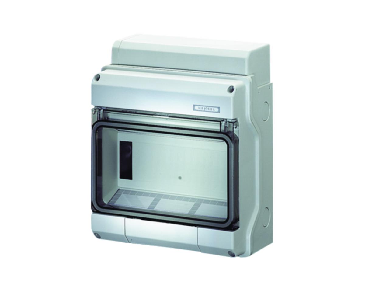 Sikringsskap HellermannTyton Hensel - Sikr.skap KV9109 IP65 9mod 1R Hensel