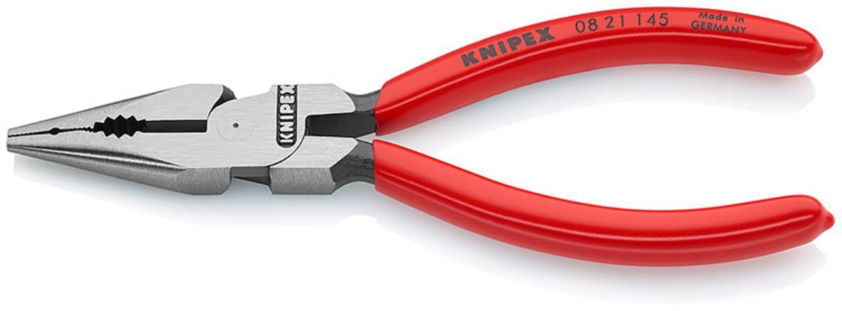 Kombinasjonstang Knipex 0821 - Spisskombinasjonstang 0821 Knipex 145mm