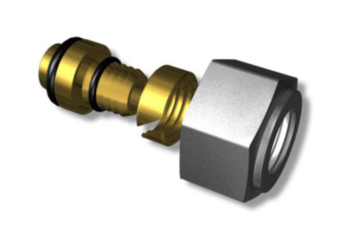 Radiatorkupling, LK - U16 x M22 Radiatorkupling LK Pex