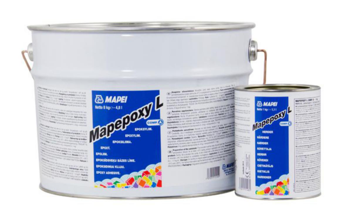 Betonglim Mapei Mapepoxy L 9 kg - Betonglim Mapepoxy L /A Mapei 8 kg spann