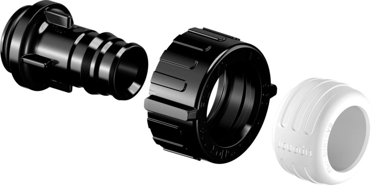 Adapter PPSU Q&E ISO PPM - Uponor - 16-1/2"PL24FT Adapter PPSU Q&E PPM Aqua Plus Uponor