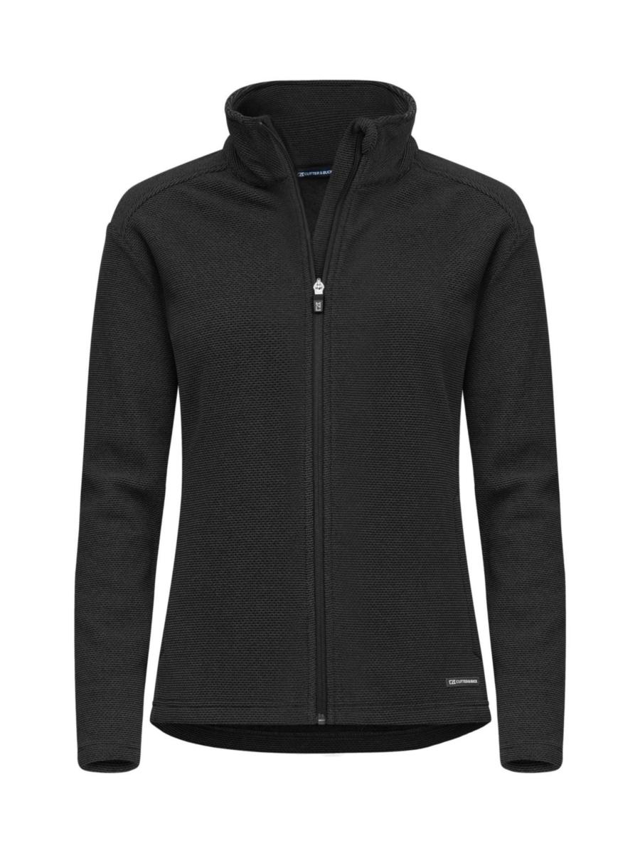 Fleecejakke dame Cutter & Buck hunts point - Fleecejakke dame Cutter & Buck Hunts Point svart str M