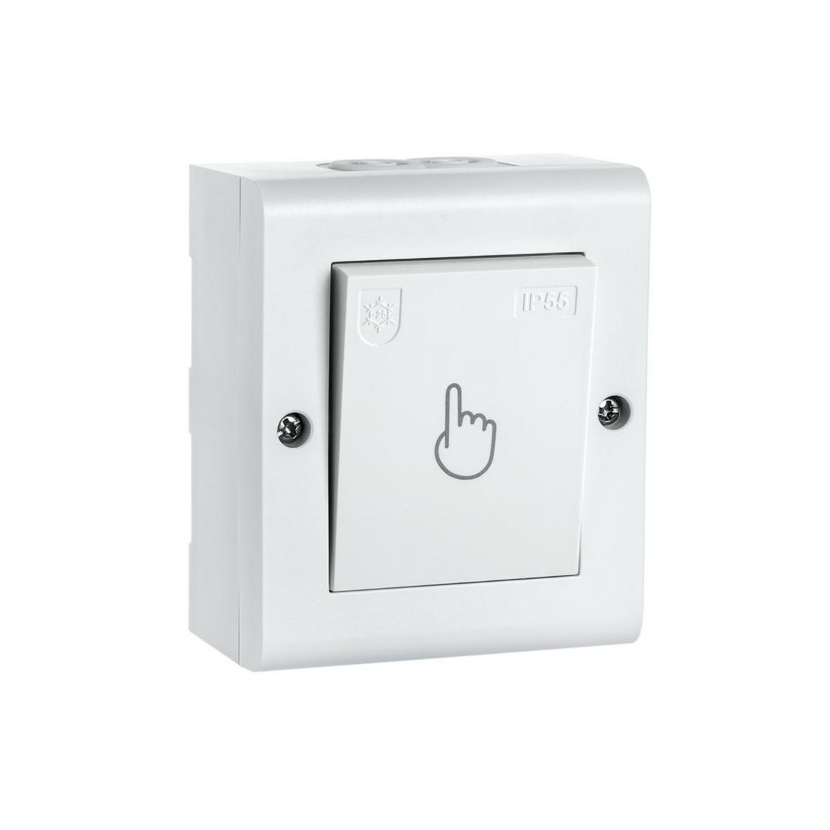 Bryter Impuls PV IP55 SG - BRYTER PV IP55 IMPULS HVIT BRYTER PV IP55 IMPULS HVIT