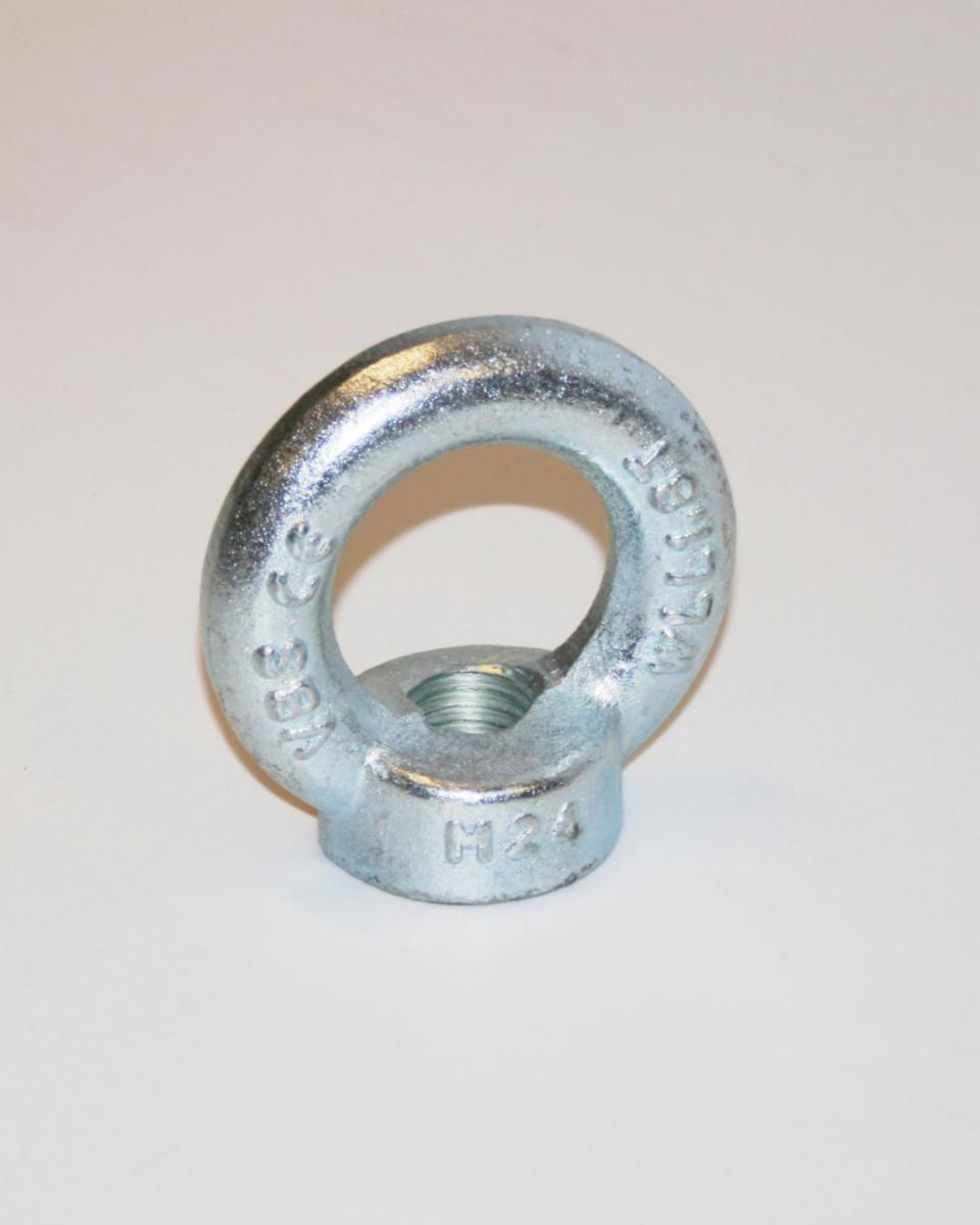 Øyemutter DIN 582 varmforzinket - Øyemutter Green Pin E-8142 John Dahle M24 WLL 1.8T galv