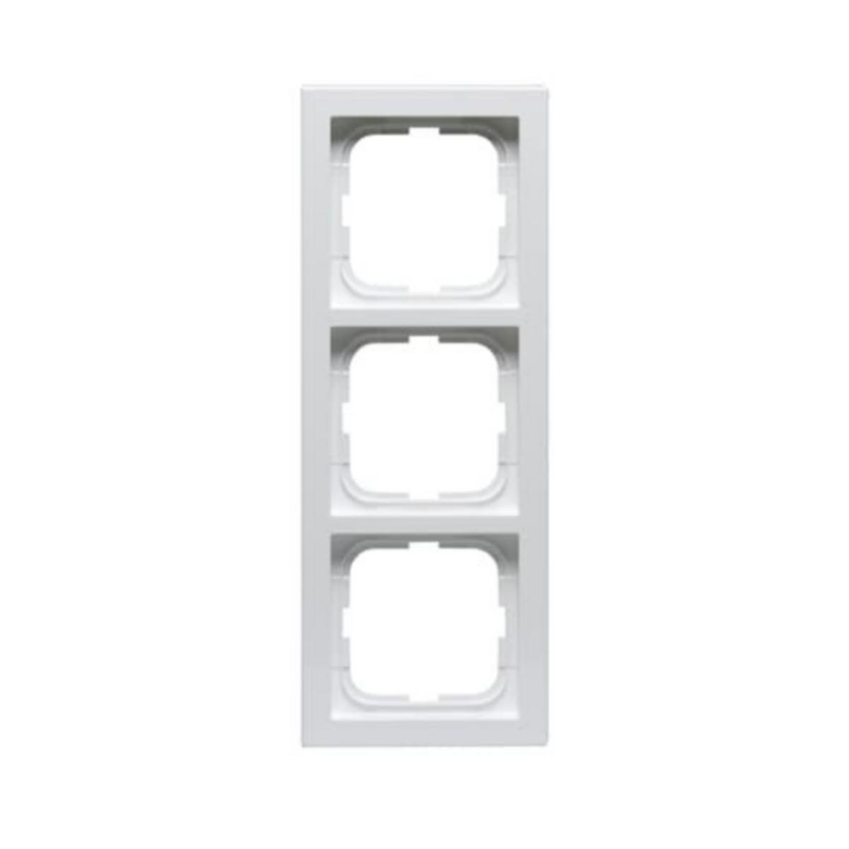 Kombinasjonsramme ABB Impressivo - Ramme  3V. 85MM. hvit 