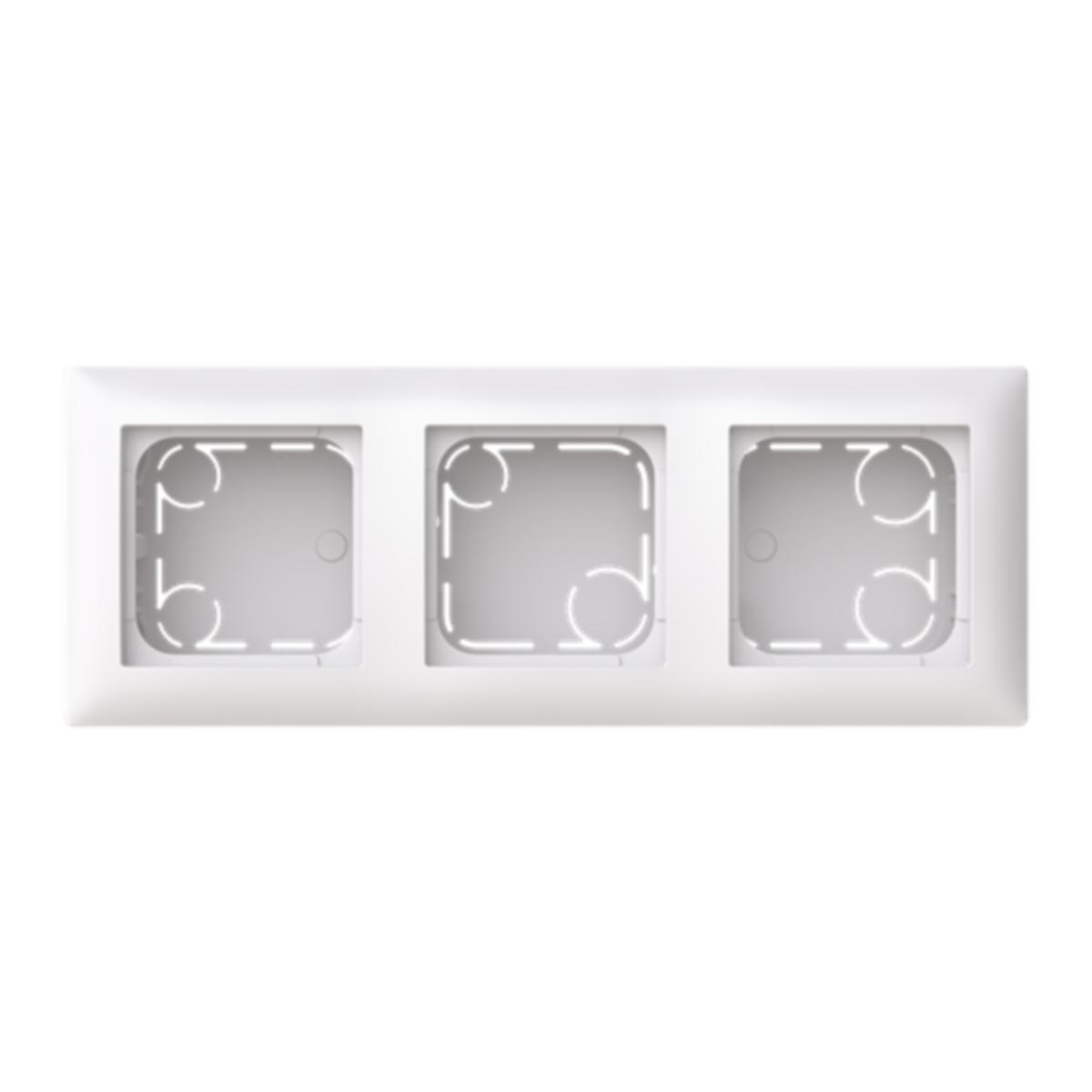 Påveggskappe Saga 53mm - Saga 3-H Kappe 85mm Høyde 53mm 