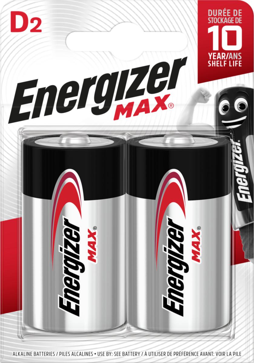 Batteri Energizer MAX - BATTERI Max D/E95 BP2