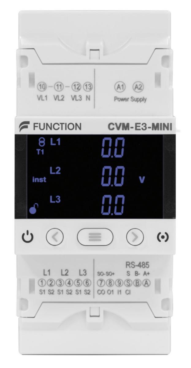 Nettanalysator CVM-MINI-E3 - Nettanalysator CVM-MINI-E3