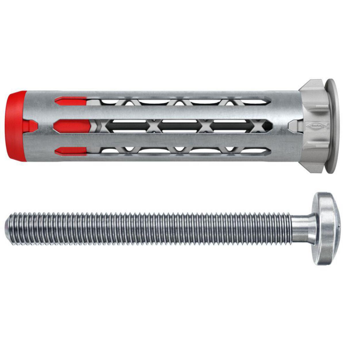 Plateanker fischer DuoHM - Plateanker 5X55 PH TX20 Ø10 4stk platet. 9,5-30mm DuoHM BK