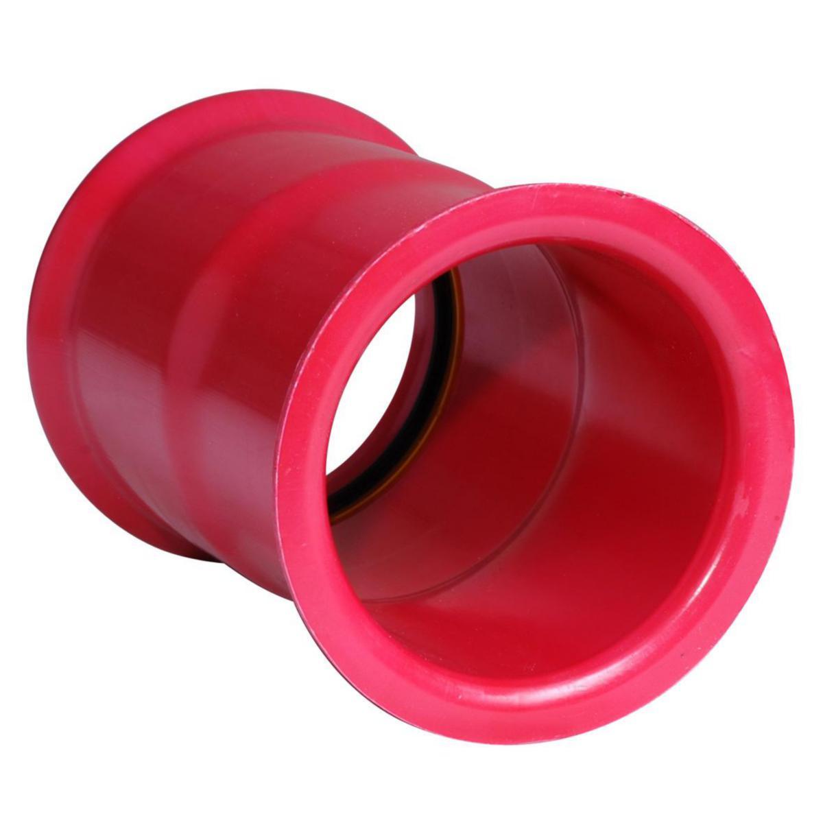 Trompetmuffe Pipelife PVC - 160 PVC TROMPETMUFFE U/SAND RØ 