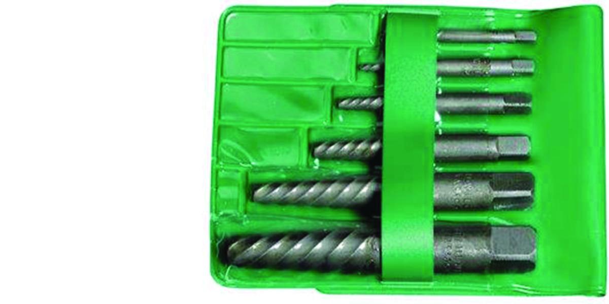 Skrueuttrekkersett Stahlwille 900 GR 1-6 - Skrueutdreingssett 900/6T Ext. Stahlwille 6 deler 96710101