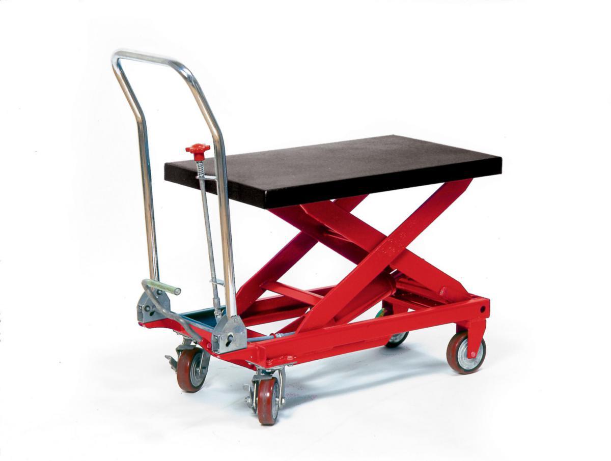 Løftebord m/hjul Jonex - Løftebord med hjul 820x500 mm Jonex 500 kg 53039