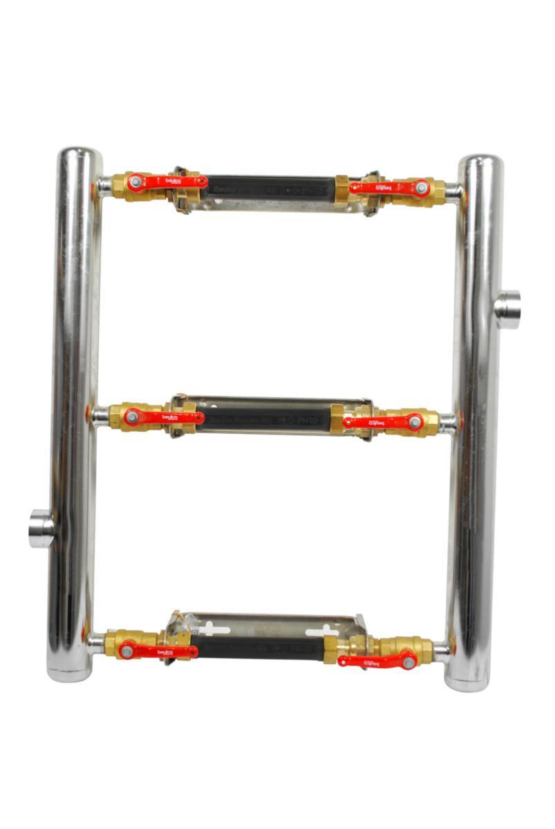 Sensus vannmålerkonsoller - 2" inv. gj. Konsoll For 4 stk 3/4" x 190 vannmåler