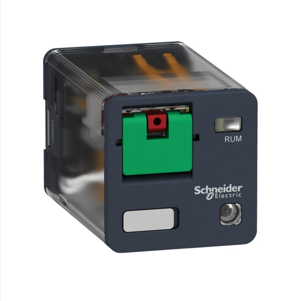 Pluggrelè Schneider 3CO 10A - 3CO 10A rele rundst +LTB+LED 120VAC