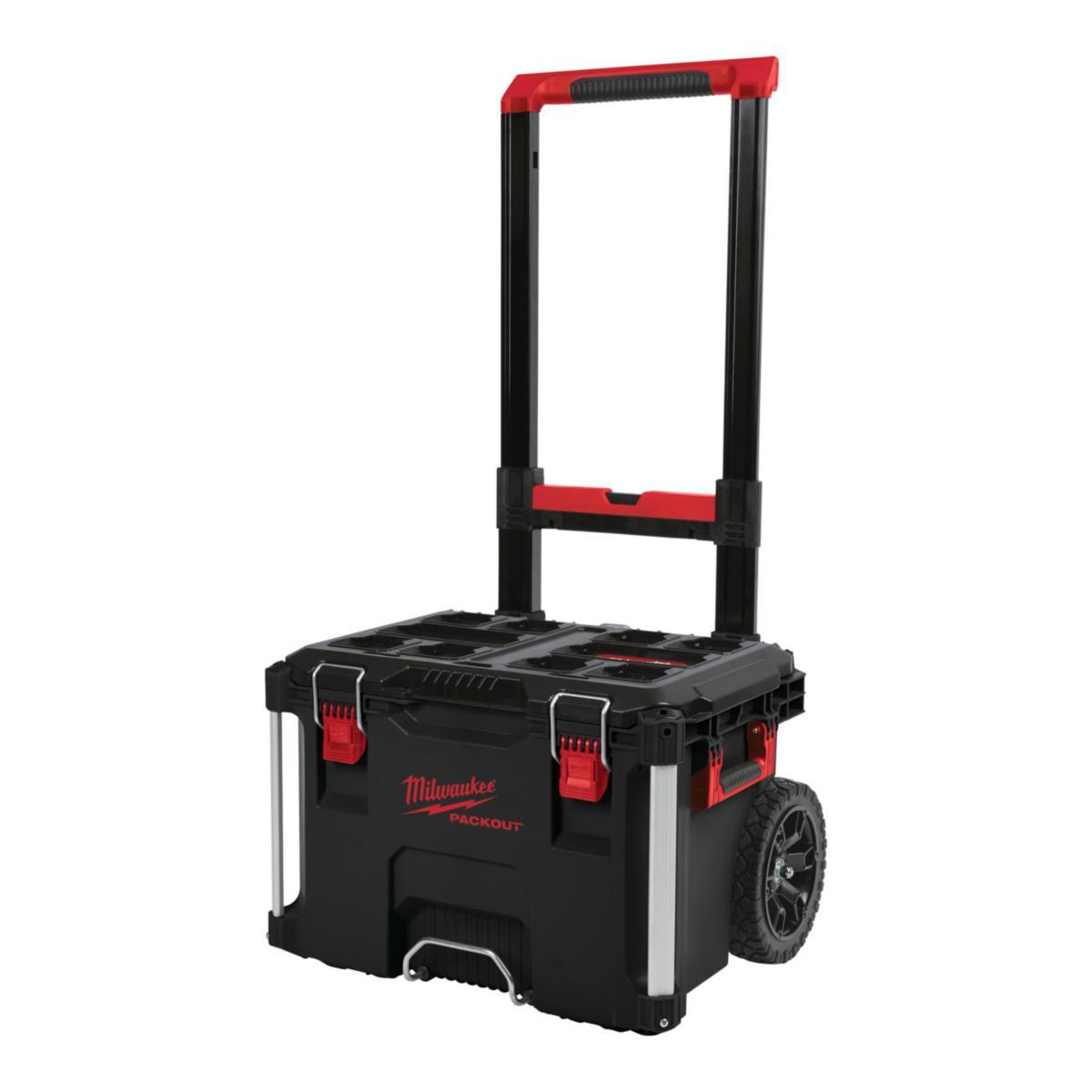 Trillekoffert Milwaukee Packout Trolley Box - Trillekoffert Packout Trolley Milwaukee Box 560X410X480mm