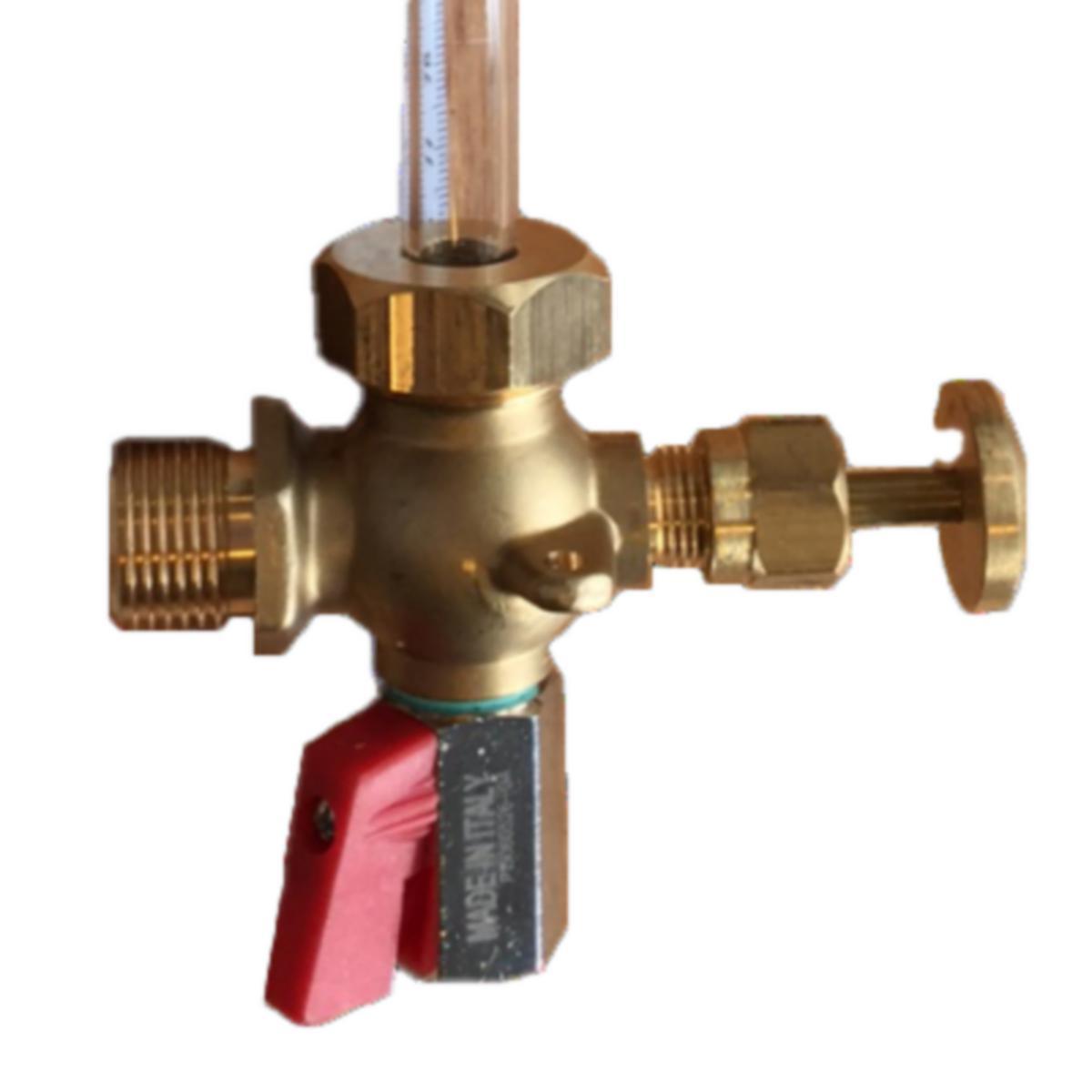Væskestandsarmatur - 1/2" væskestands underkran fig. 2000