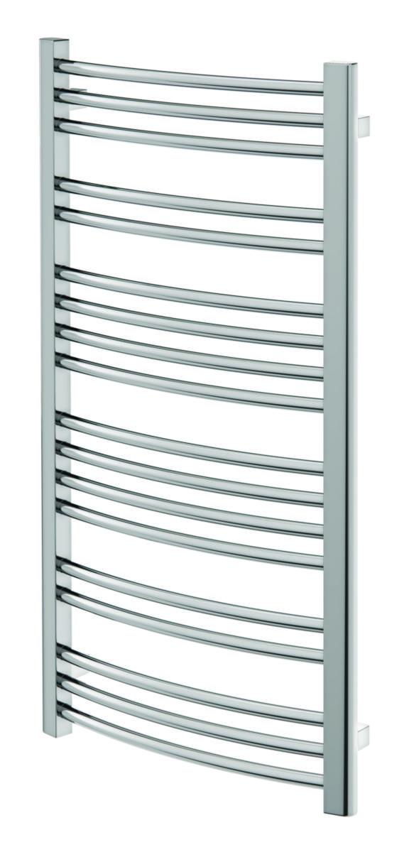 Håndkletørker Embla, a-collection - 950 x 510 mm håndkletørker krom. buet