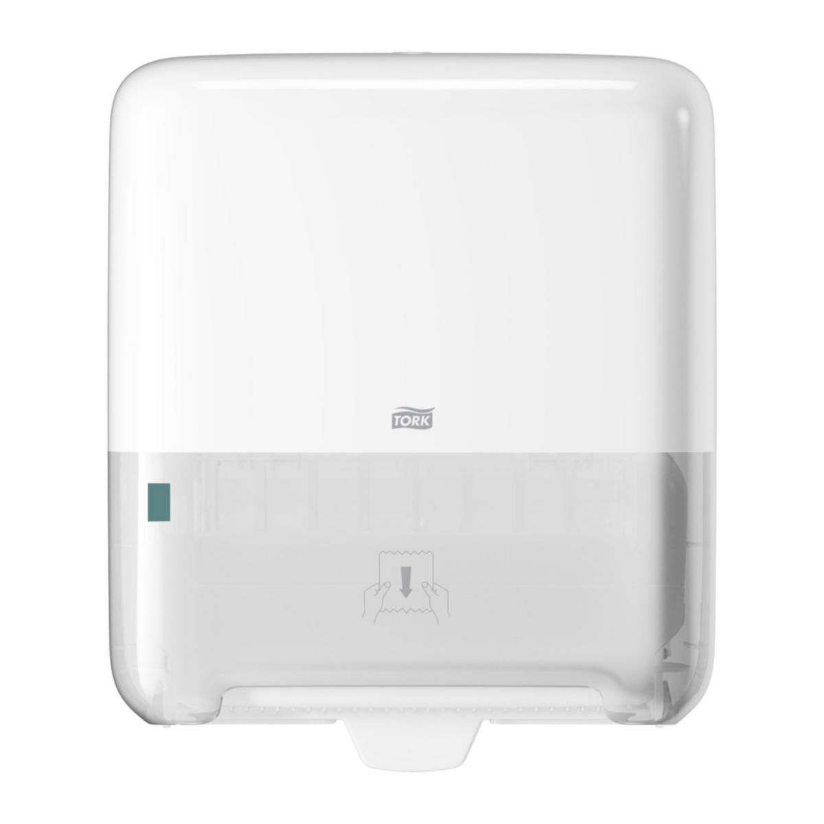 Dispenser Tork Matic® håndtørk rull Tork - Dispenser matic håndtørk Tork H1 hvit for rull