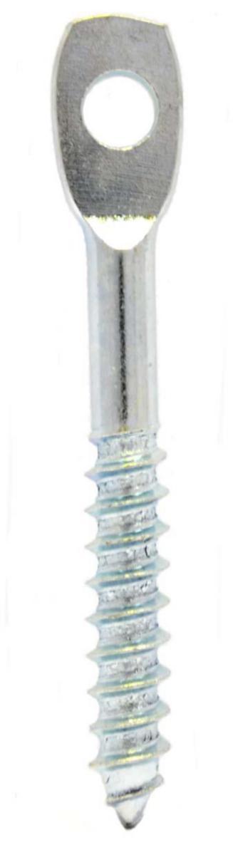 Bladskrue elforzinket - Bladskrue 75mm EZ elforzinket 100stk/pk