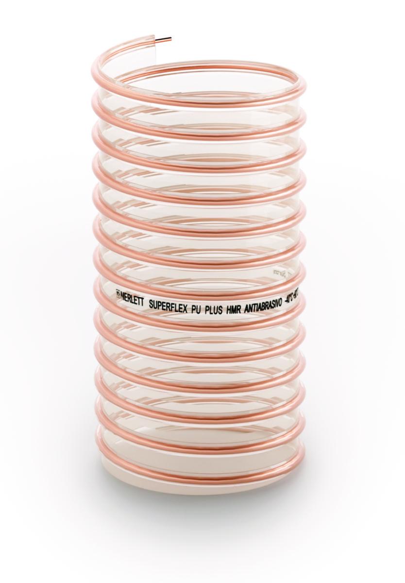 Transportslange Superflex HMR - 16" Superflex HMR Transparent spiral slange L=12 mtr.