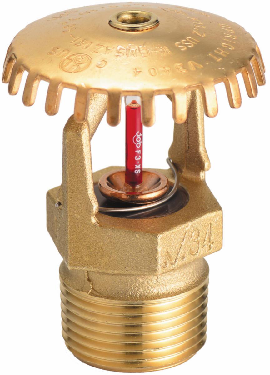 Sprinklerhoder Modell V3404 QR Victaulic® FireLock™ - Opp - 3/4" V3404 sprinklerhode K160 SSU 68C QR .mess