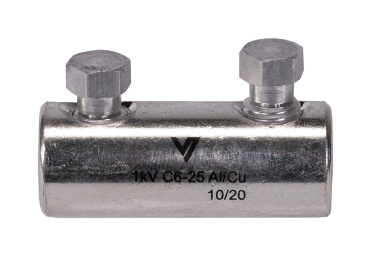 Skruskjøtehylser Melbye 1kV Al/Cu - Skruskjøtehylse 1kV 6-25mm2