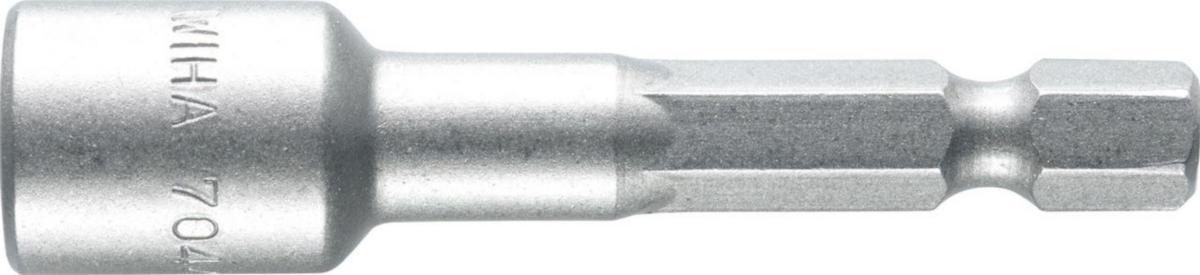 Bitspipe Wiha 7044M - Sekskantpipe 7044M Wiha 1/4" HEX 10.0x55mm magn.