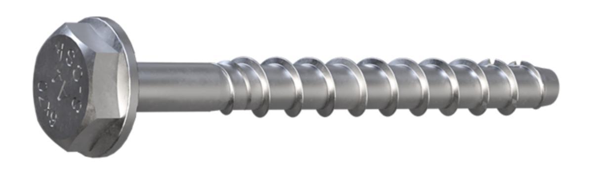 Betongskrue EJOT® JC6 rustfritt stål A4 - Betongskr 10X90 J6-KB A4 6kt syrefast Ejot 25pk