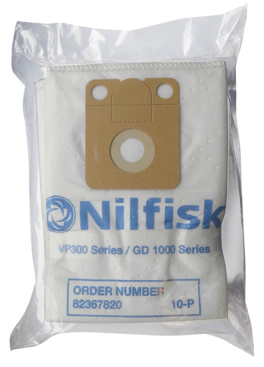 Støvsugerpose syntet f/ Nilfisk VP300 - Støvsugerpose Filter syntet Nilfisk f/ VP300 10pk