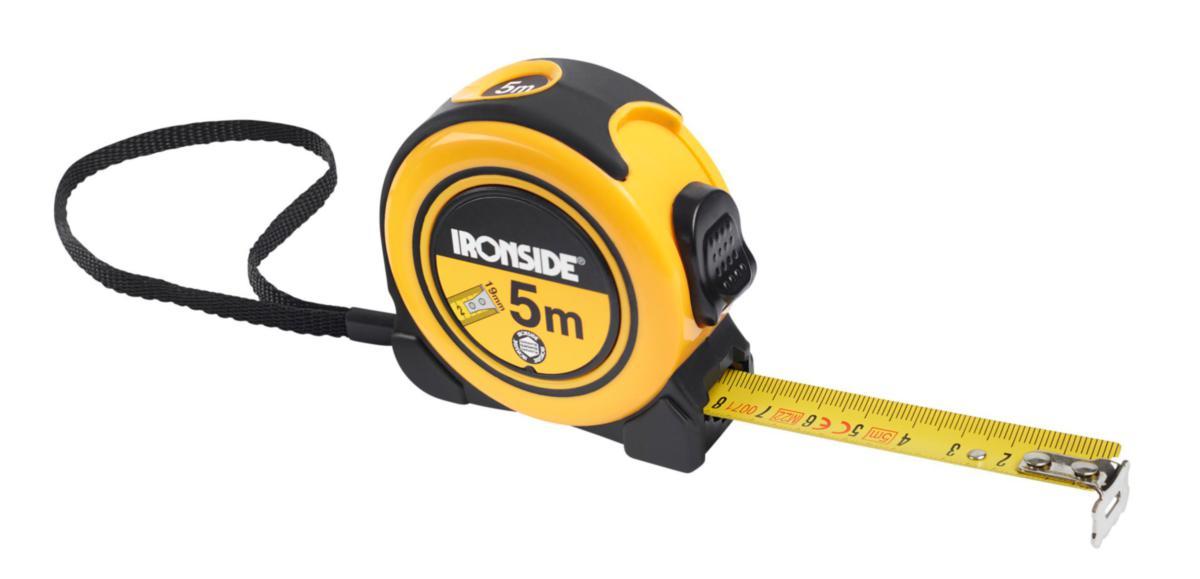 Målebånd Ironside - Målebånd Ironside 5mX19mm 100396