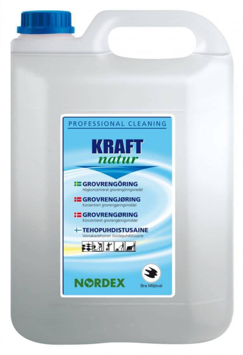 Grovrengjøringsmiddel Nordex Kraft Natur - Rengjøring Kraft Natur Nordex 5L høykonsentrat