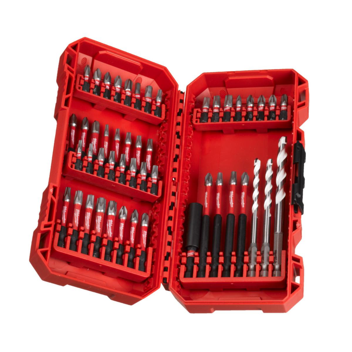 Bitssett Milwaukee Shockwave D/DR CD 48P - Bitssett Shockwave D/DR CD 48P Milwaukee 48 deler