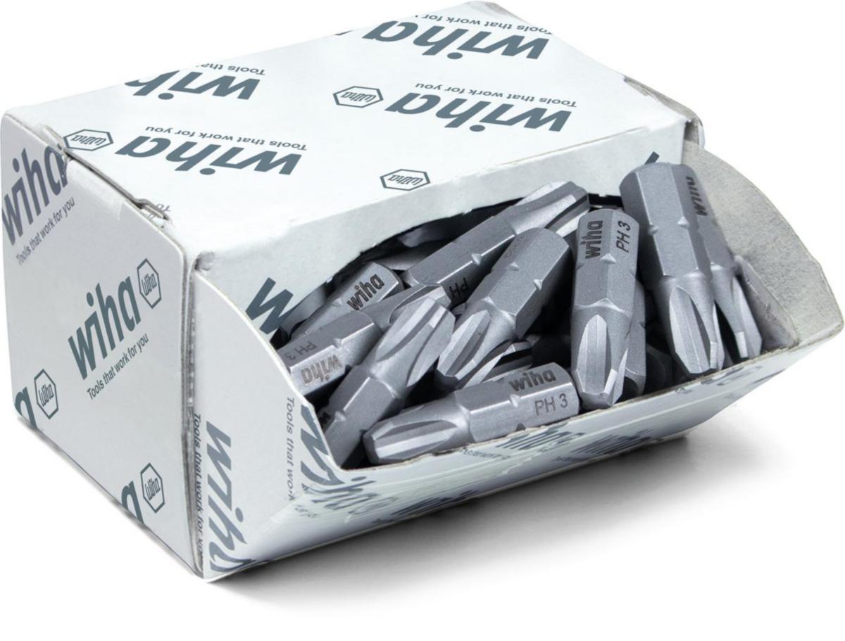 Bits Wiha 7011 Z PH - Bits 7011 Z PH3 Wiha 25mm Standard 50pk