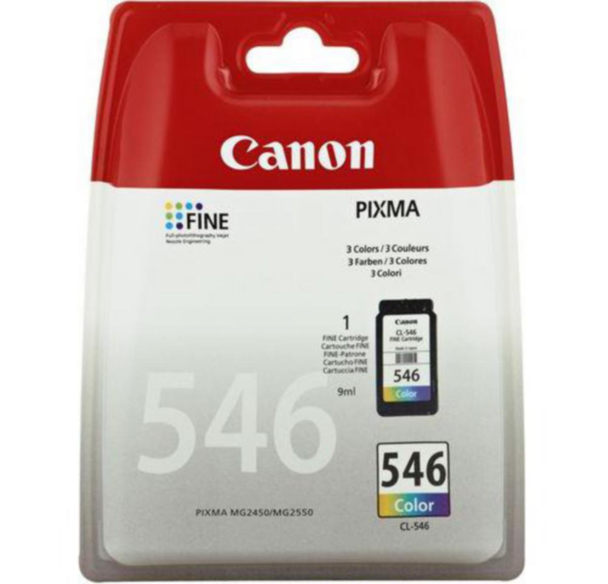 Blekk CL-546 Canon 3-farge 8ml - Blekk CL-546 Canon 3-farge 8ml