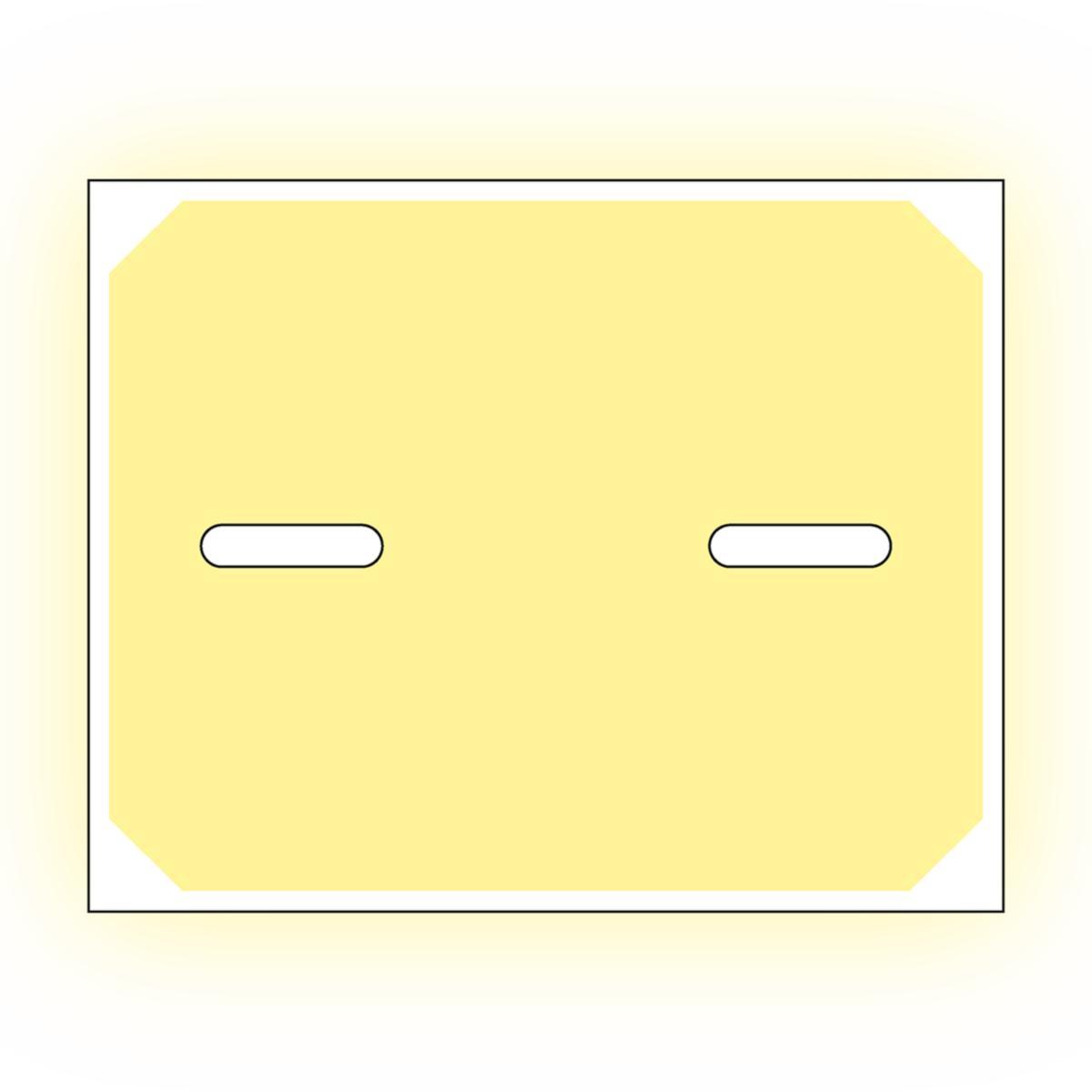 Merking til gitterrister Systemtext GlowLite™ - Merking gitterrist GlowLite Systemtext 125X100mm stål