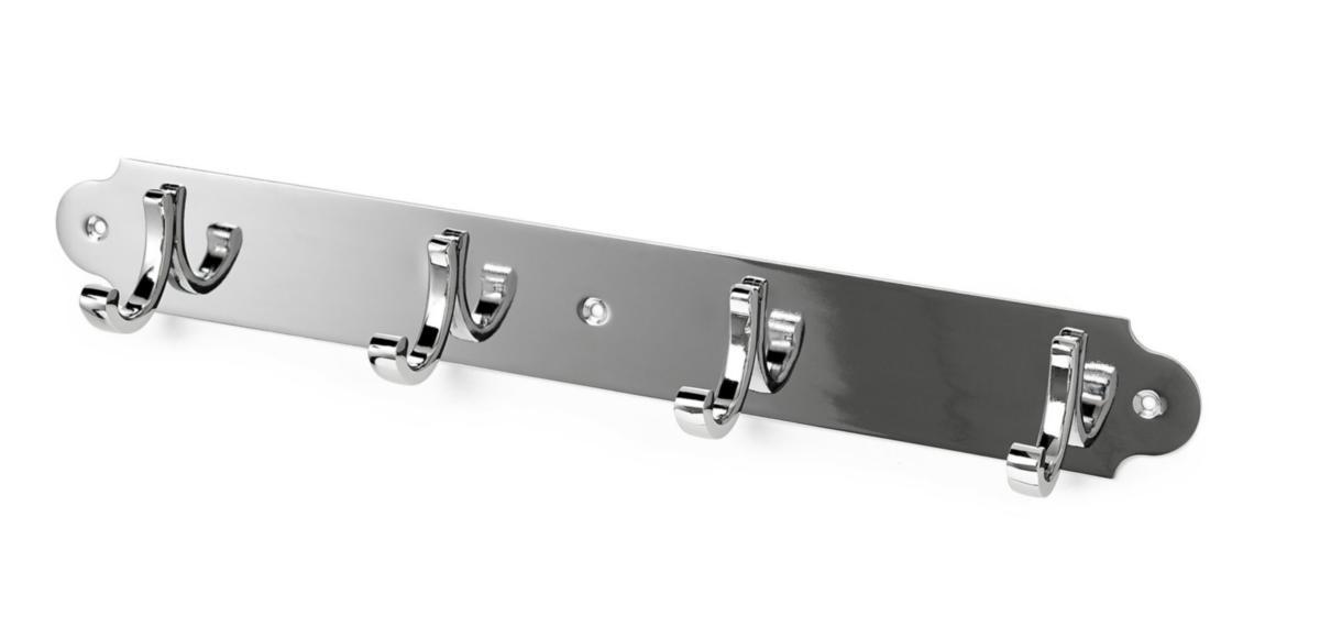 Håndklehenger Habo 1803 - Knaggrekke 1803-4 Habo 335mm 4 kroker krom