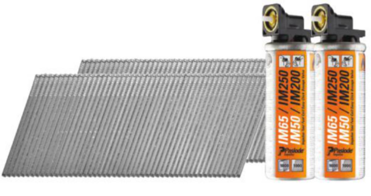Dykkert for Paslode F-16 vinklet - Dykkert 20gr 1.6X38mm EZ Til Paslode IM65 a2000+2gass