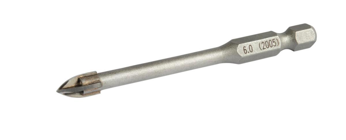 Flisbor Ironside HM 4-skjær - Flisbor HM 4-skjær forzinket Ironside 6.0mm L=75mm 202166