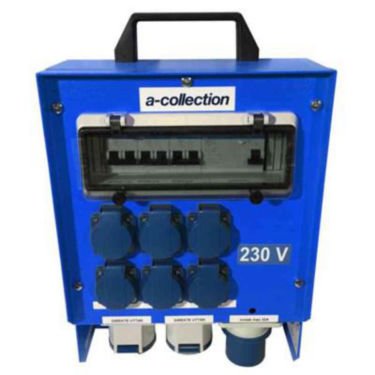 Minisentral a-collection USM 32A 230V IP44 - Minisentral USM 32A 230V A-Collection